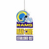 Los Angeles Rams NFL Mancave Sign Ornament