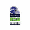 Seattle Seahawks NFL Mancave Sign Ornament