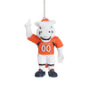 Denver Broncos NFL Miles Mascot Ornament