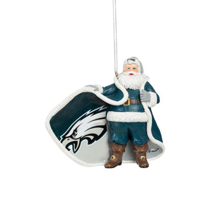 Philadelphia Eagles Photoprint Santa Ornament