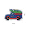 Buffalo Bills NFL 2 Pack Flat Metal Truck Ornaments