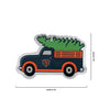 Chicago Bears NFL 2 Pack Flat Metal Truck Ornaments