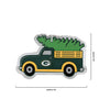 Green Bay Packers NFL 2 Pack Flat Metal Truck Ornaments