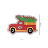 Kansas City Chiefs NFL 2 Pack Flat Metal Truck Ornaments