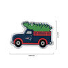 New England Patriots NFL 2 Pack Flat Metal Truck Ornaments