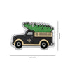New Orleans Saints NFL 2 Pack Flat Metal Truck Ornaments