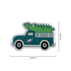 Philadelphia Eagles NFL 2 Pack Flat Metal Truck Ornaments