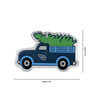 Tennessee Titans NFL 2 Pack Flat Metal Truck Ornaments