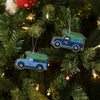 Tennessee Titans NFL 2 Pack Flat Metal Truck Ornaments