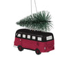 Arizona Cardinals NFL Retro Bus With Tree Ornament