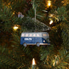 Indianapolis Colts NFL Retro Bus With Tree Ornament