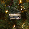 New Orleans Saints Retro Bus With Tree Ornament