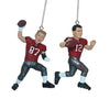 Tom Brady & Rob Gronkowski Tampa Bay Buccaneers NFL Two Pack Player Ornament