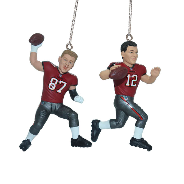 Tom Brady & Rob Gronkowski Tampa Bay Buccaneers NFL Two Pack Player Or