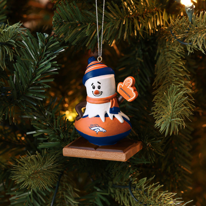 Denver Broncos Christmas Ornament 