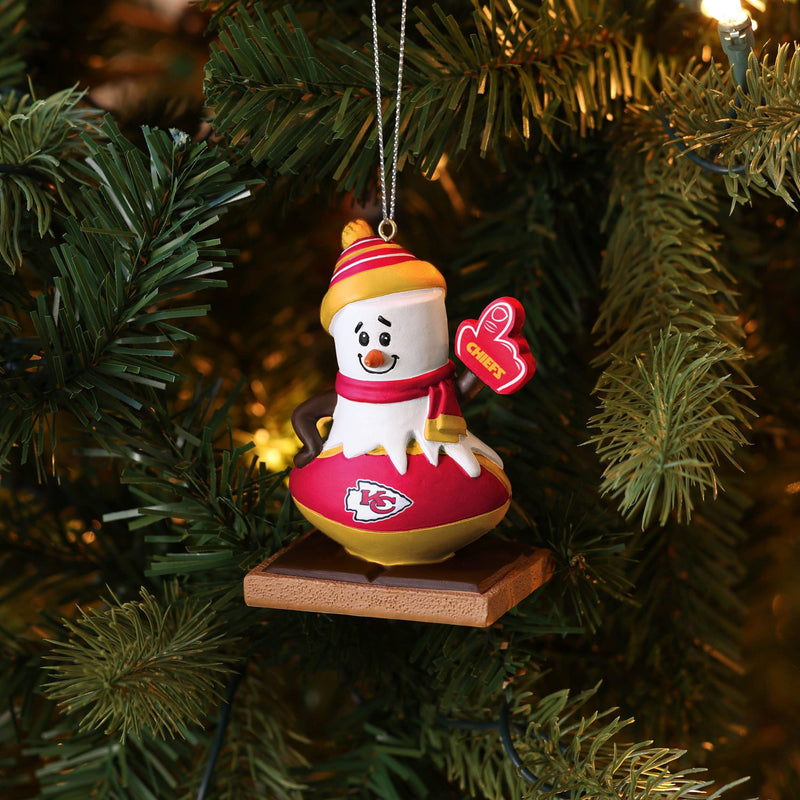 KANSAS CITY CHIEFS GERMAN SHEPHERD CHRISTMAS ORNAMENT – JR'S SPORTS