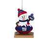 New York Giants NFL Smore On Ball Ornament