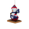 New York Giants NFL Smore On Ball Ornament