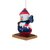 New England Patriots NFL Smore On Ball Ornament