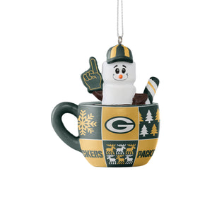 Green Bay Packers NFL Smores Mug Ornament