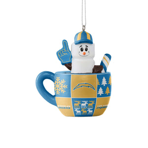 Los Angeles Chargers NFL Smores Mug Ornament