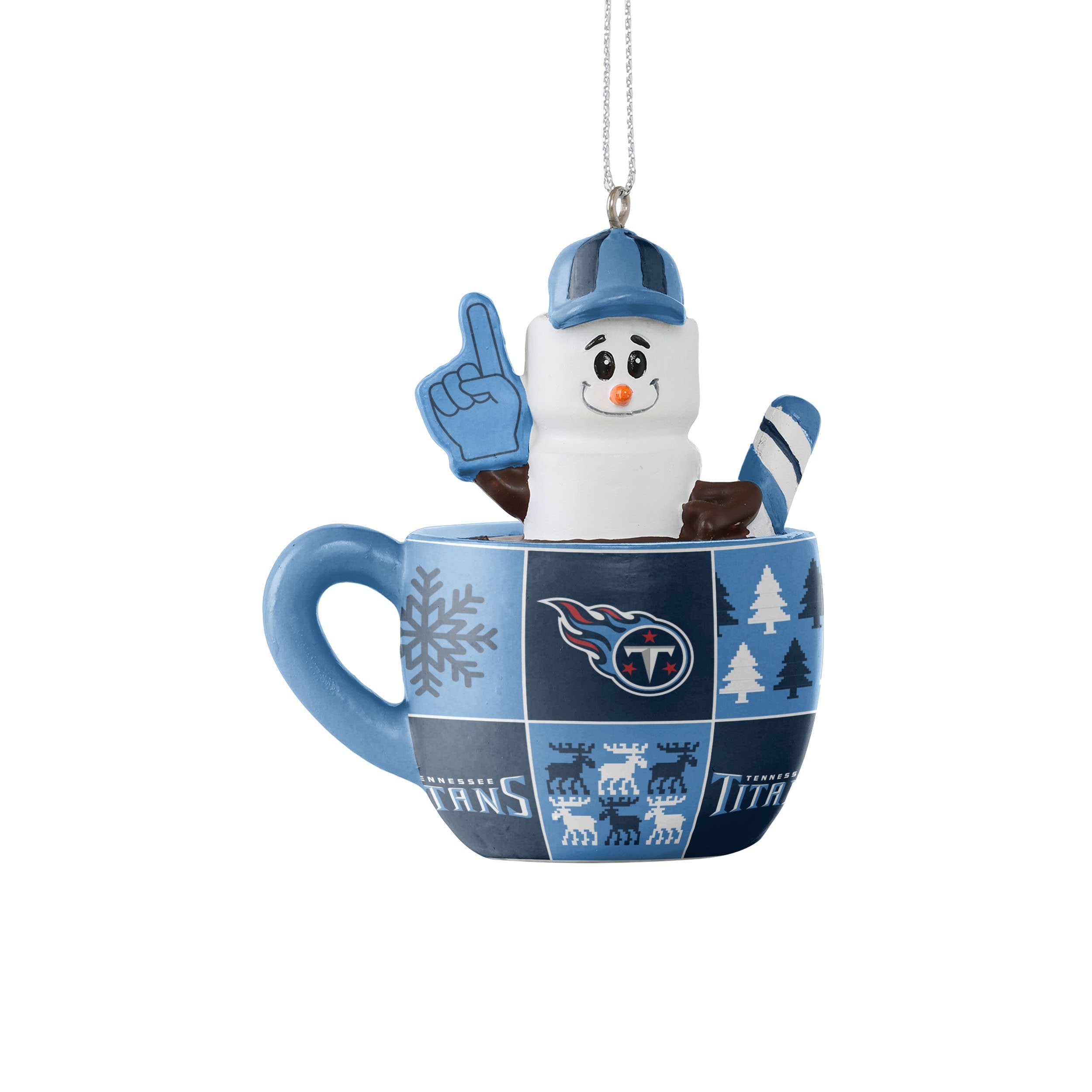 Official Tennessee Titans Christmas Ornaments, Titans Nutcrackers