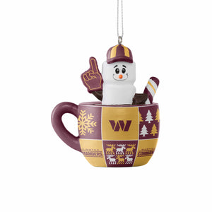 Washington Commanders NFL Smores Mug Ornament