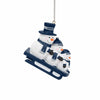 Dallas Cowboys NFL Sledding Snowmen Ornament