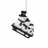 Jacksonville Jaguars NFL Sledding Snowmen Ornament