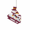 Washington Commanders NFL Sledding Snowmen Ornament