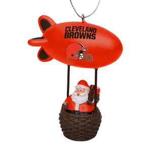 Cleveland Browns NFL Santa Blimp Ornament