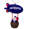 New England Patriots NFL Santa Blimp Ornament