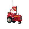 Kansas City Chiefs NFL Super Bowl LVII Champions Santa Riding Tractor Ornament