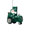 New York Jets NFL Santa Riding Tractor Ornament