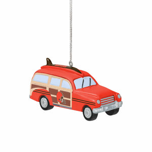 Cleveland Browns NFL Station Wagon Ornament
