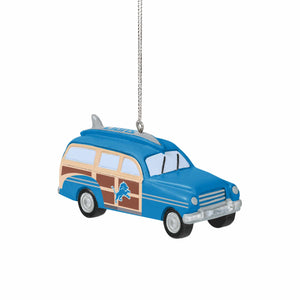 Detroit Lions NFL Station Wagon Ornament