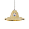 Pittsburgh Steelers NFL Straw Hat Ornament