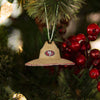 San Francisco 49ers NFL Straw Hat Ornament