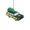 Green Bay Packers NFL Station Wagon With Tree Ornament