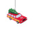 Kansas City Chiefs NFL Station Wagon With Tree Ornament