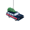 New England Patriots NFL Station Wagon With Tree Ornament