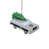 Las Vegas Raiders NFL Station Wagon With Tree Ornament