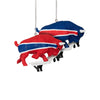 Buffalo Bills NFL 2 Pack Thematic Ornament Set