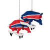 Buffalo Bills NFL 2 Pack Thematic Ornament Set