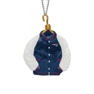 New England Patriots NFL Varsity Jacket Ornament