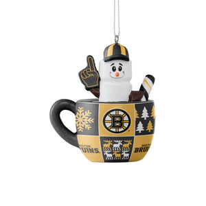 Boston Bruins NHL Smores Mug Ornament