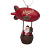 Minnesota Wild NHL Santa Blimp Ornament