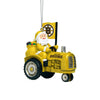 Boston Bruins NHL Santa Riding Tractor Ornament