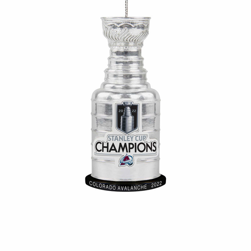 Hallmark Ornament, NHL Colorado Avalanche 2022 Stanley Cup Champions Hockey Ornament, Hallmark Keepsake Ornament