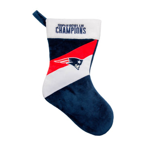 New England Patriots NFL Super Bowl LIII Champions Stocking